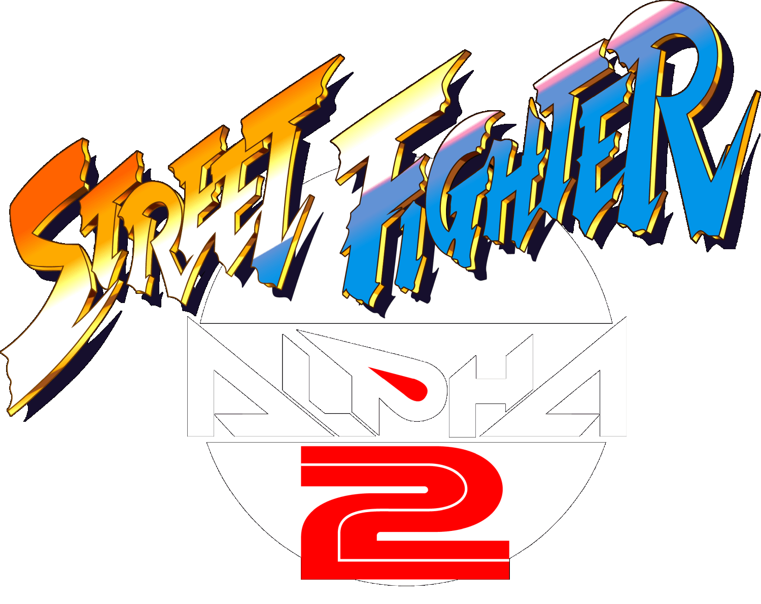 Street Fighter Alpha 2 logo for Super Nintendo